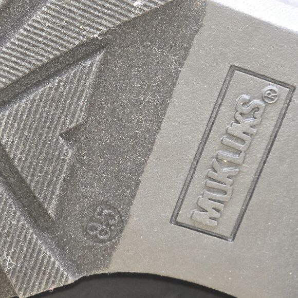 Muk Luks Boot Womens Finley FaithFaux-Fur Lined Women’s Black Sz. 8.5 - Picture 11 of 12